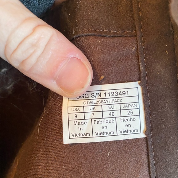 Ugg brownLeather Knee-High Boots - Picture 5 of 6